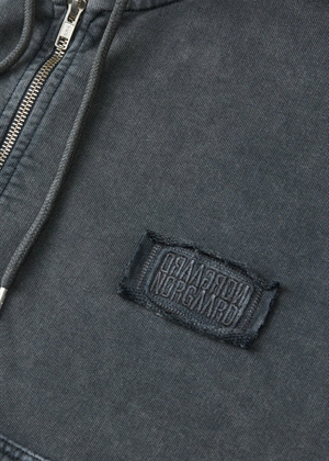 Alpa Zip hoodie Asphalt Mads Nørgaard 